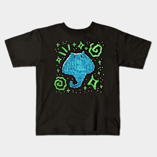 Crochet Stingray Kids T-Shirt